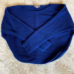 Navy blue Vince crop sweater size small